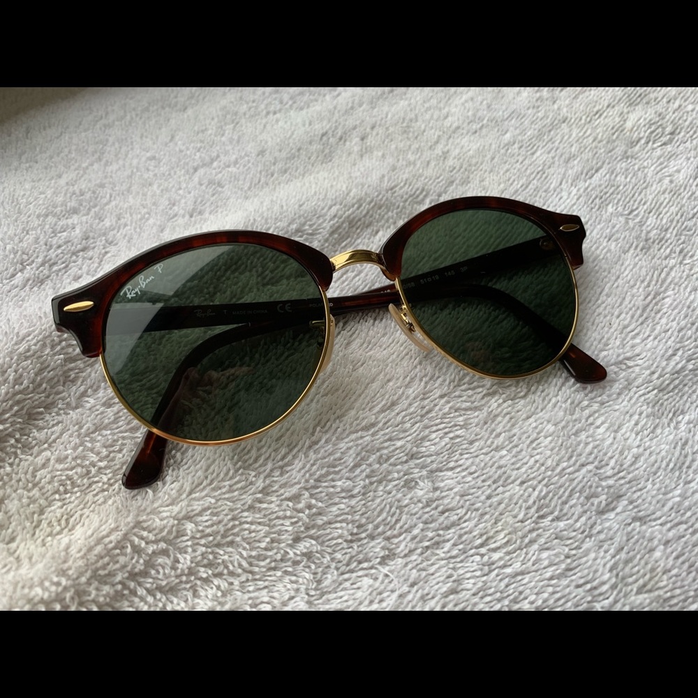 Ray-Ban classic CLUBROUND. polarized RB4246
